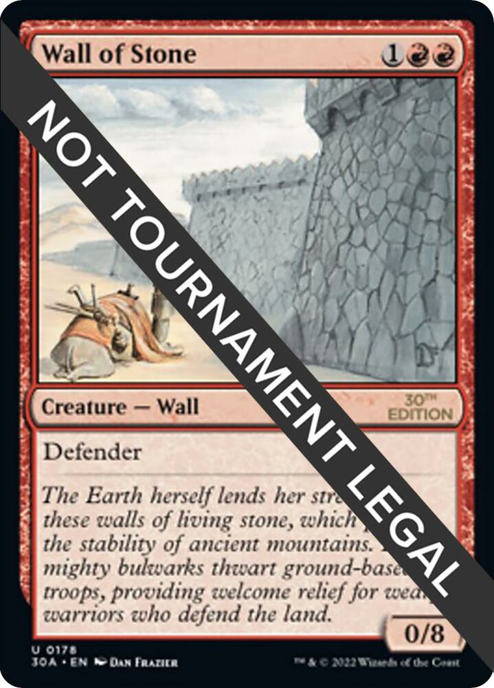 Wall of Stone (178) [30th Anniversary Edition]