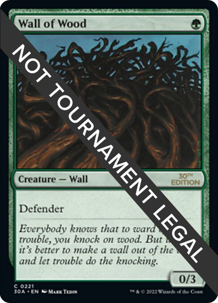 Wall of Wood (221) [30th Anniversary Edition]