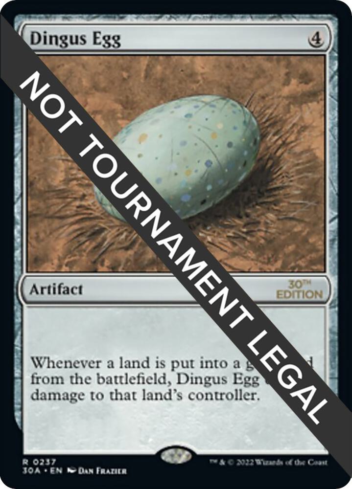 Dingus Egg (237) [30th Anniversary Edition]