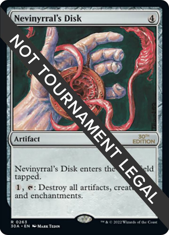 Nevinyrral's Disk (263) [30th Anniversary Edition]