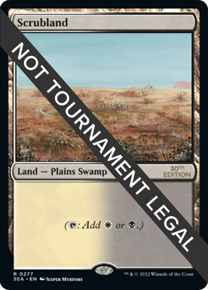 Scrubland (277) [30th Anniversary Edition]