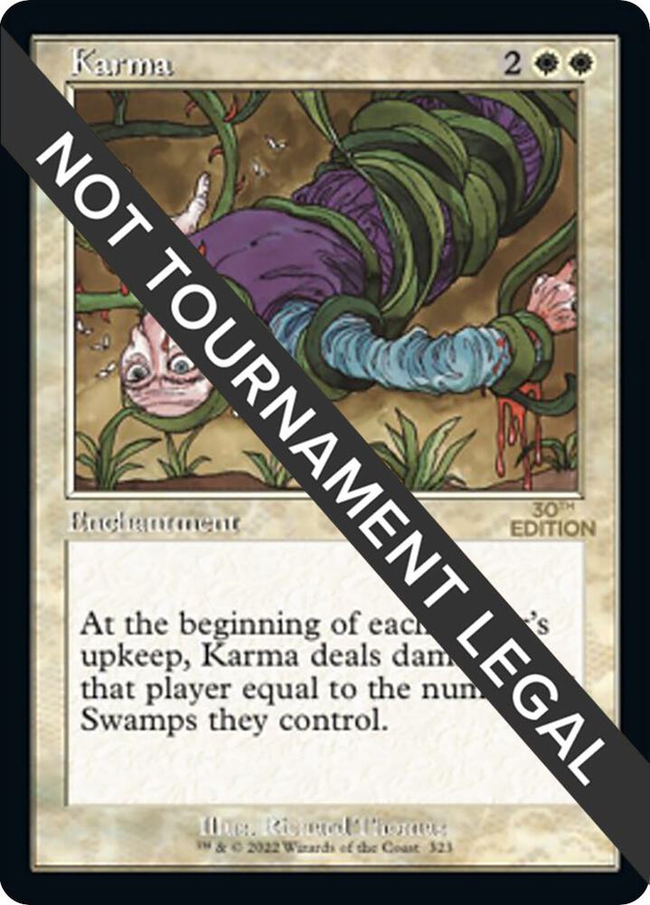 Karma (Retro Frame) (323) [30th Anniversary Edition]