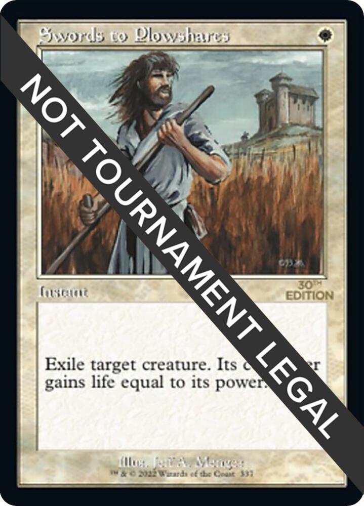 Swords to Plowshares (Retro Frame) (337) [30th Anniversary Edition]