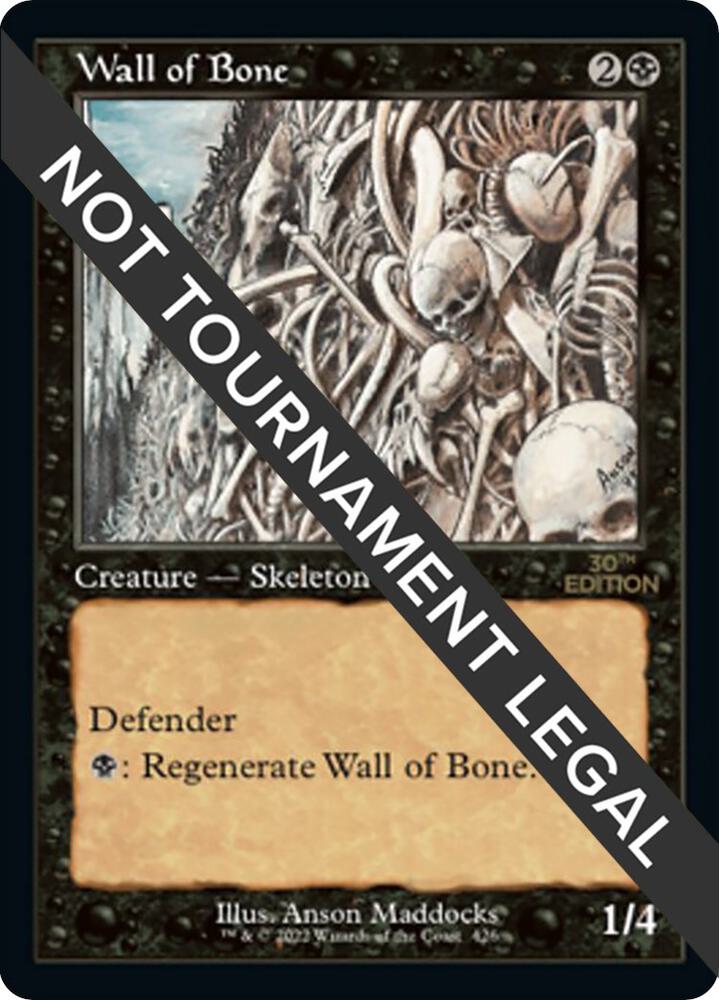 Wall of Bone (Retro Frame) (426) [30th Anniversary Edition]