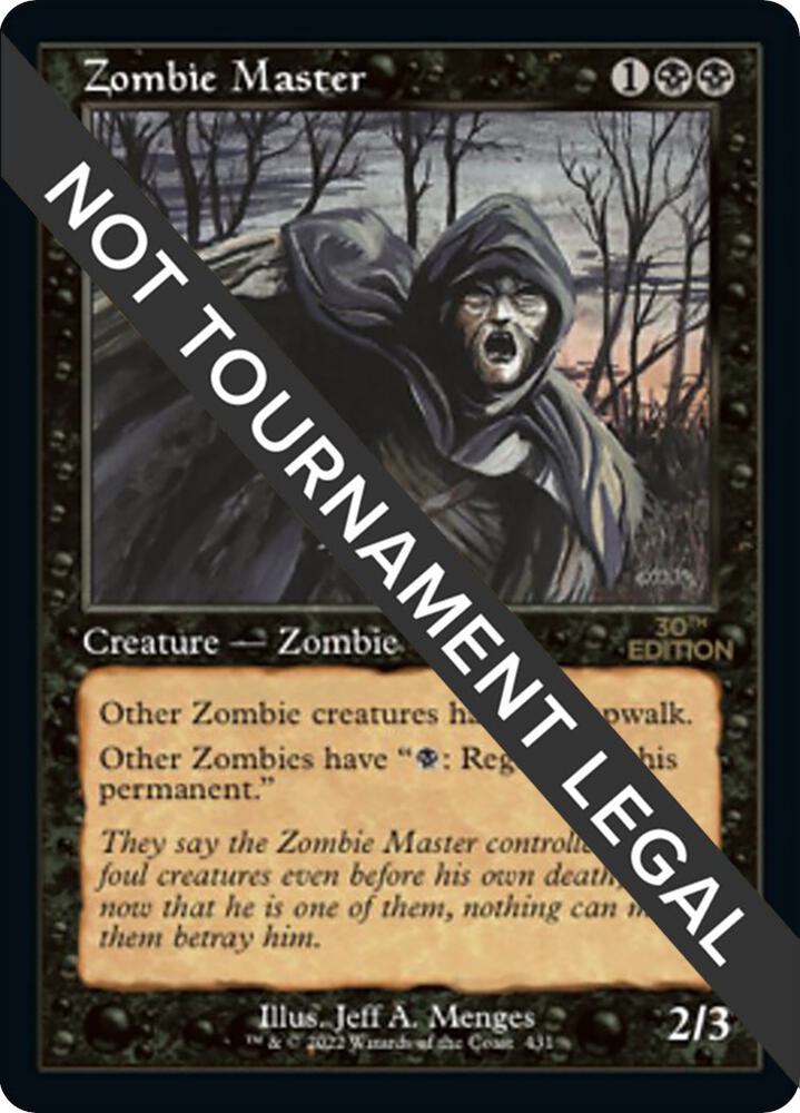 Zombie Master (Retro Frame) (431) [30th Anniversary Edition]