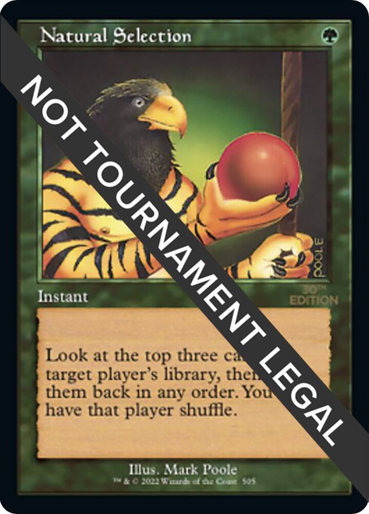 Natural Selection (Retro Frame) (505) [30th Anniversary Edition]