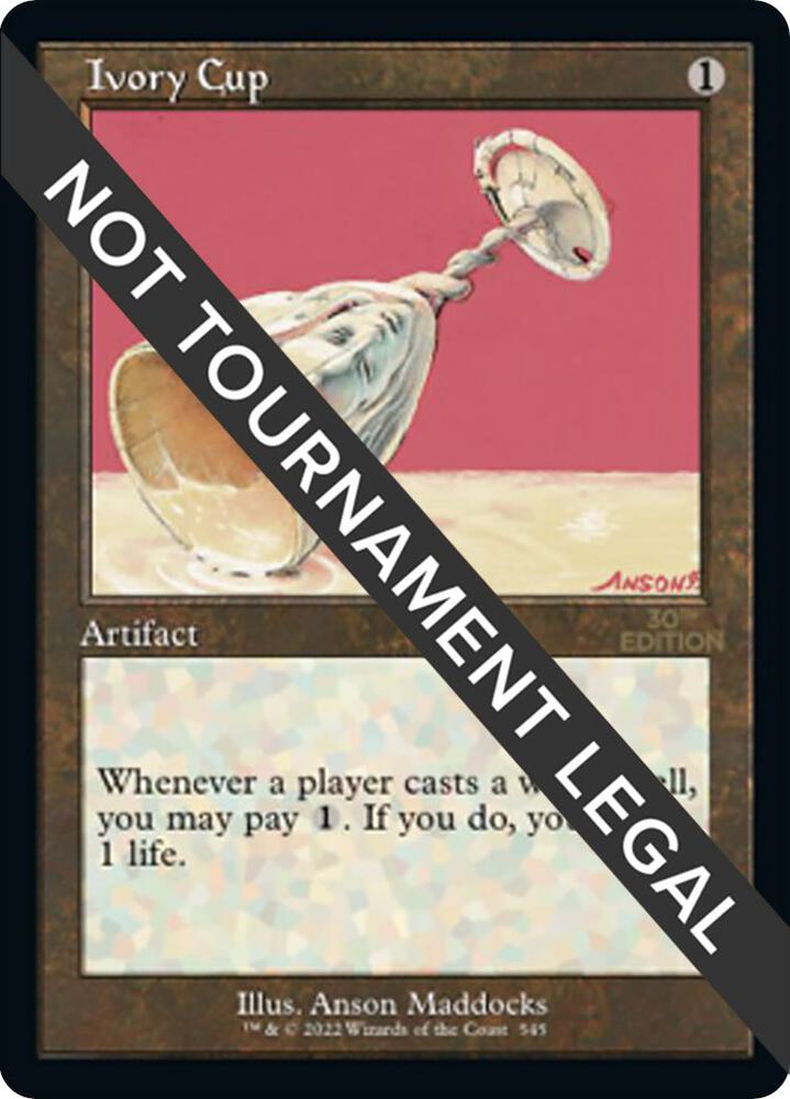 Ivory Cup (Retro Frame) (545) [30th Anniversary Edition]
