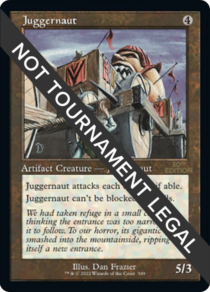 Juggernaut (Retro Frame) (549) [30th Anniversary Edition]