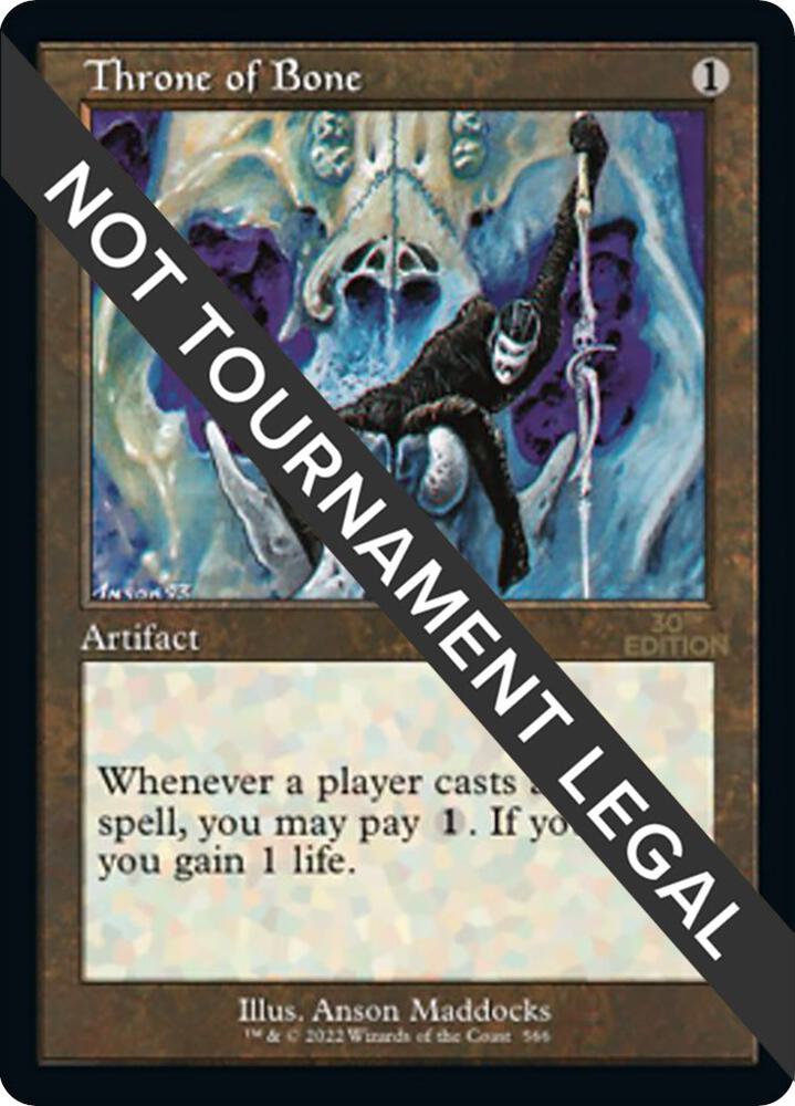 Throne of Bone (Retro Frame) (566) [30th Anniversary Edition]