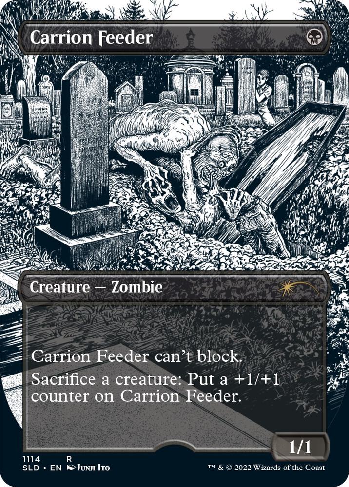 Carrion Feeder (Borderless) (1114) [Secret Lair Drop] [Borderless]