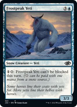 Frostpeak Yeti (301) [Jumpstart 2022]