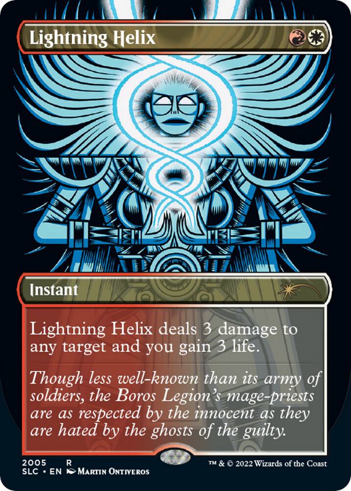 Lightning Helix (2005) [Secret Lair Countdown Kit] [Borderless]