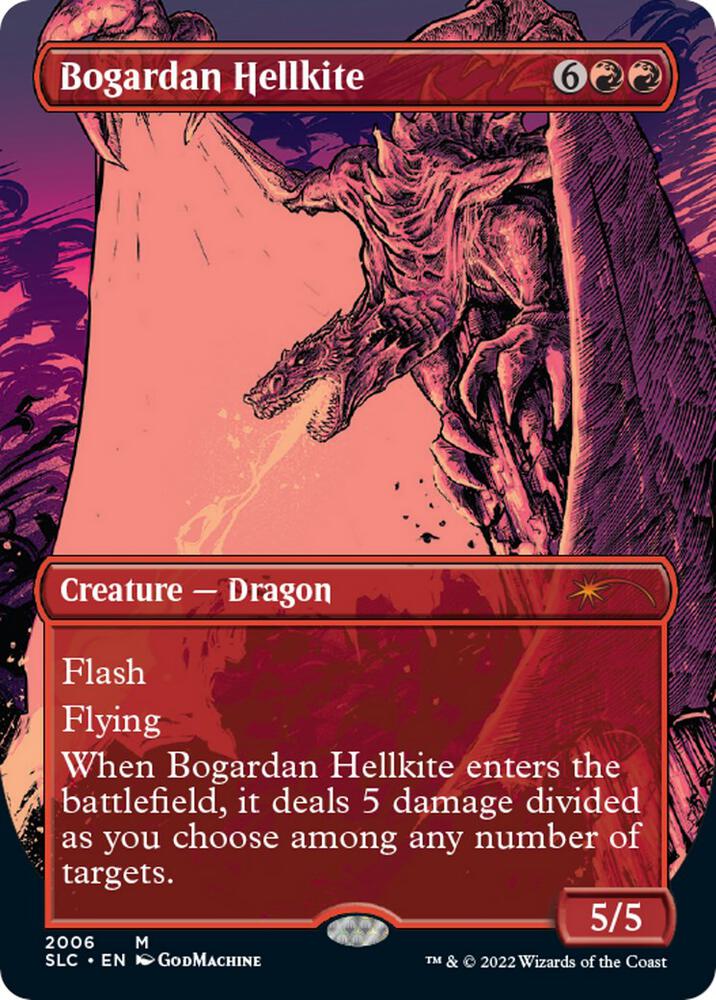 Bogardan Hellkite (2006) [Secret Lair Countdown Kit] [Borderless]