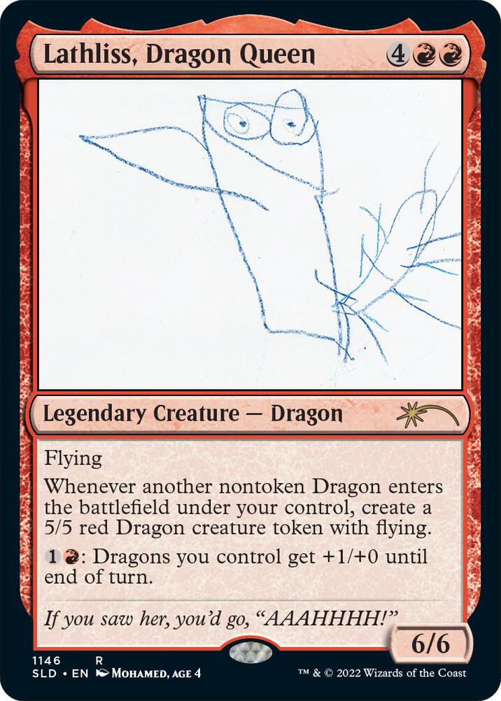 Lathliss, Dragon Queen (1146) [Secret Lair Drop]