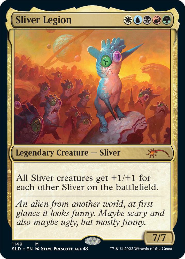 Sliver Legion (1149) [Secret Lair Drop]