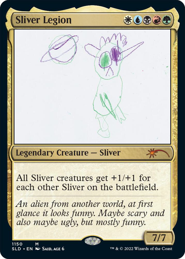 Sliver Legion (1150) [Secret Lair Drop]