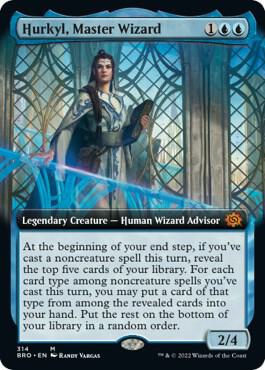 Hurkyl, Master Wizard (Extended Art) (314) [The Brothers' War] [Extended Art]