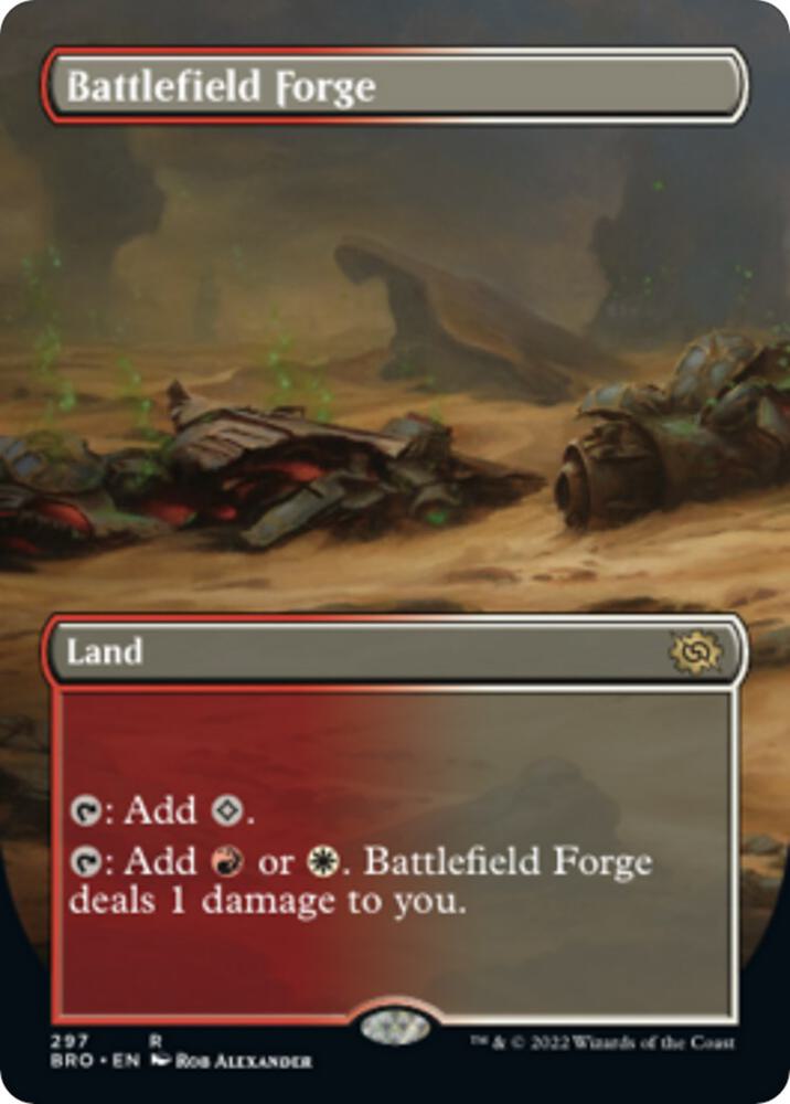 Battlefield Forge (Borderless) (297) [The Brothers' War] [Borderless]