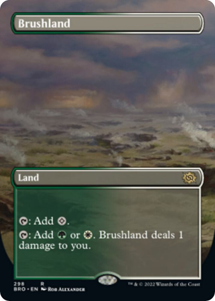 Brushland (Borderless) (298) [The Brothers' War] [Borderless]
