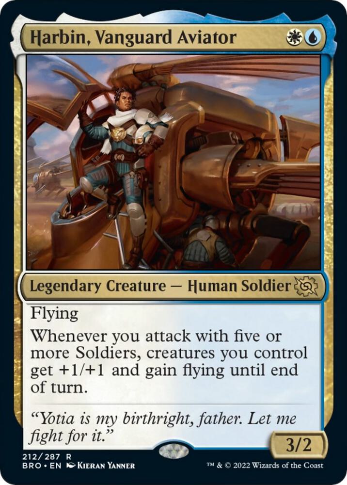 Harbin, Vanguard Aviator (212) [The Brothers' War]