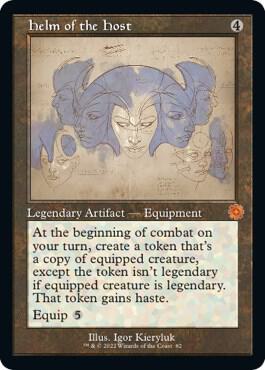 Helm of the Host (Schematic) (82) [The Brothers' War Retro Artifacts]