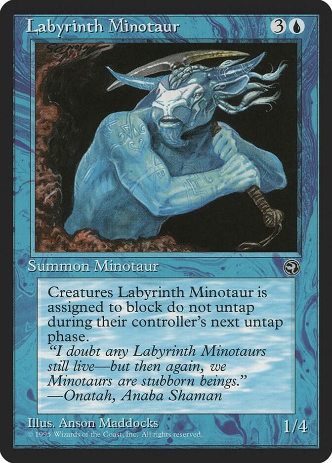 Labyrinth Minotaur (30) [Homelands]
