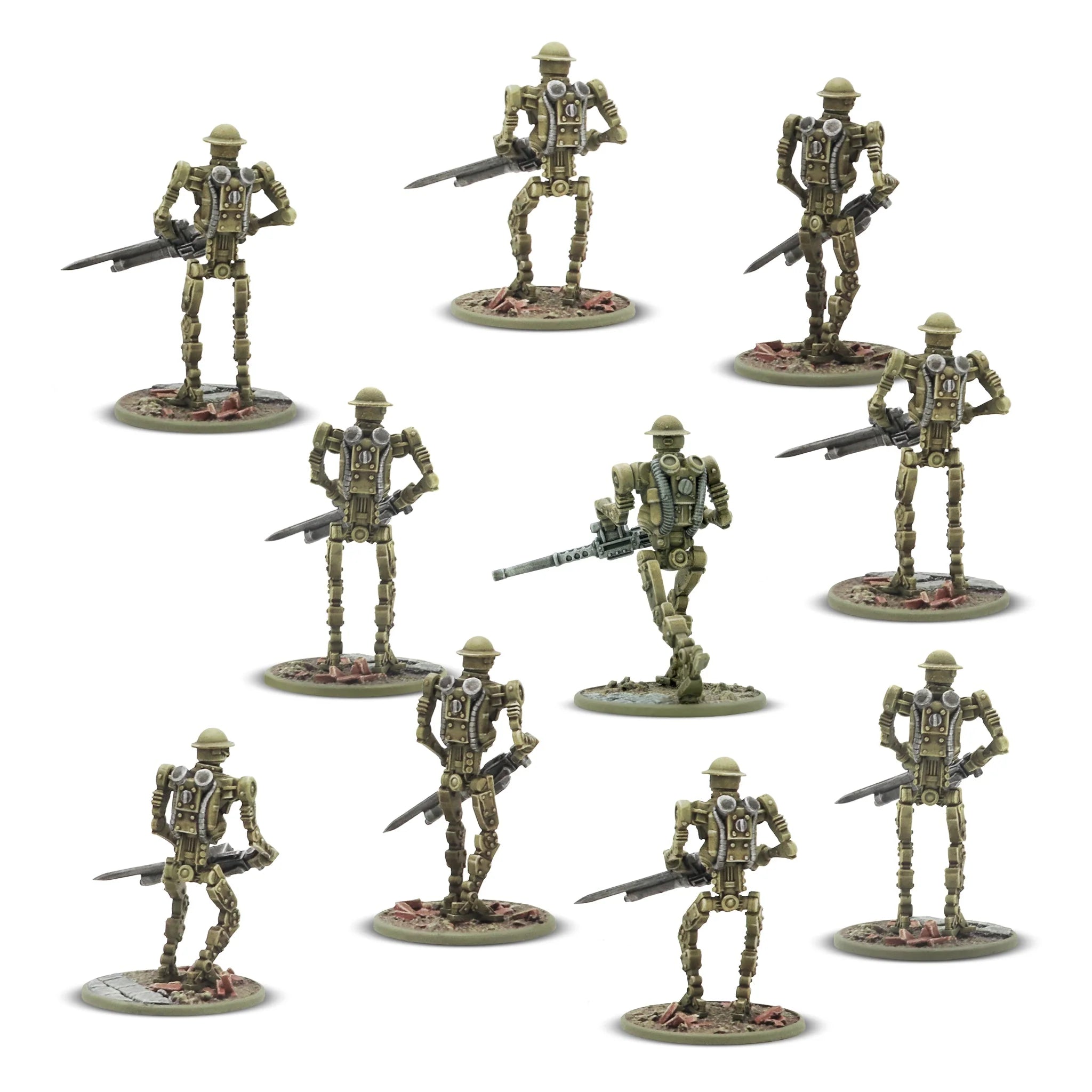Konflikt '47 Automated Infantry platoon (English)