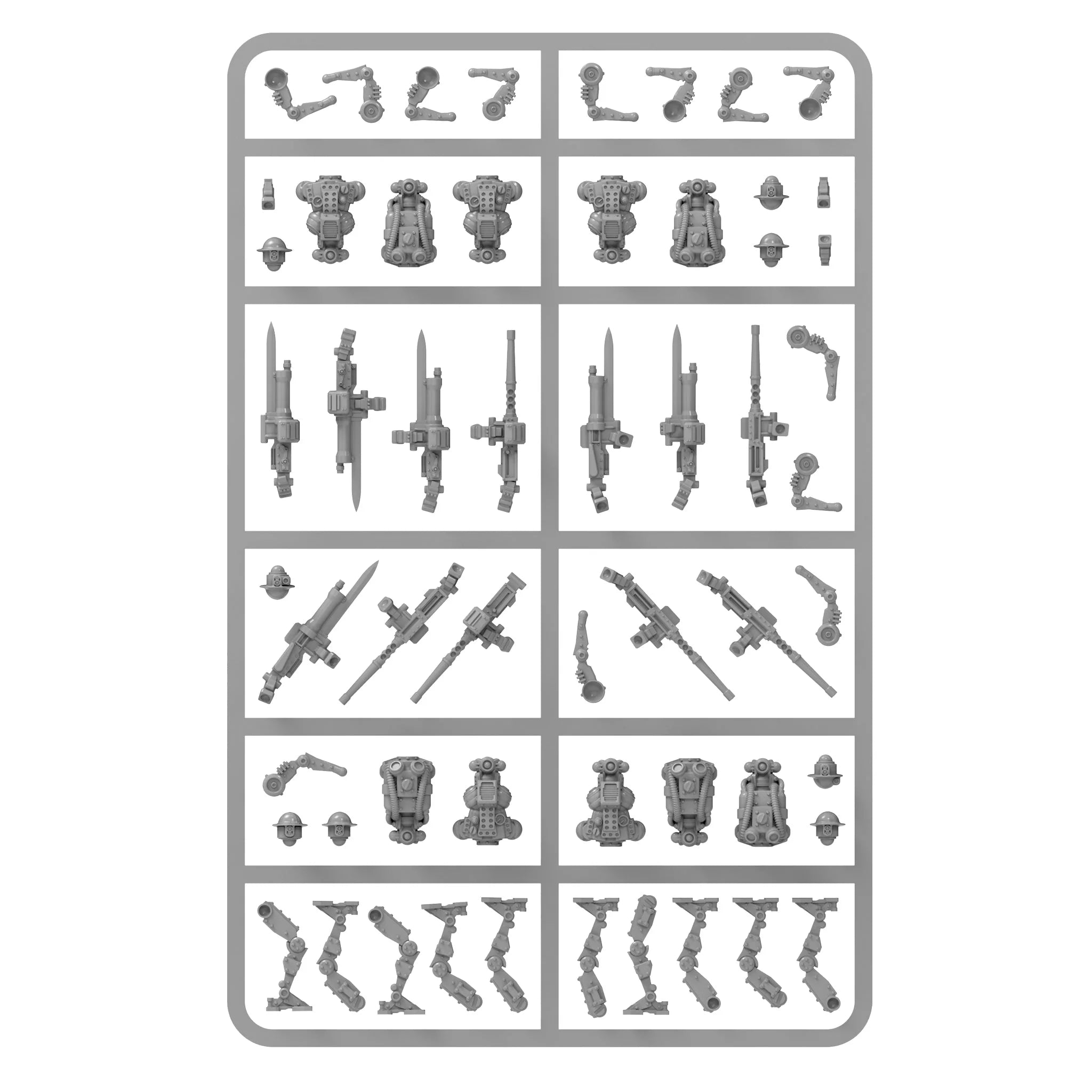 Konflikt '47 Automated Infantry platoon (English)