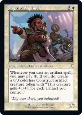 Digsite Engineer (Retro Frame) (71) [The Brothers' War Commander]