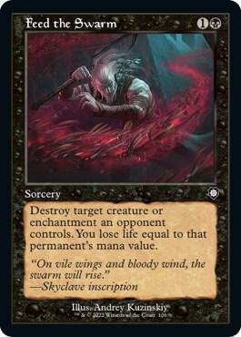 Feed the Swarm (Retro Frame) (106) [The Brothers' War Commander]