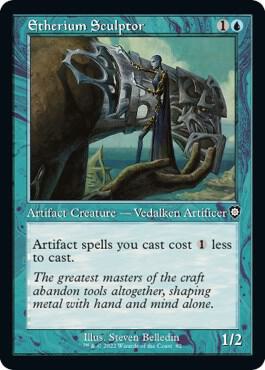 Etherium Sculptor (Retro Frame) (82) [The Brothers' War Commander]