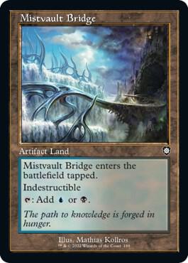 Mistvault Bridge (Retro Frame) (189) [The Brothers' War Commander]