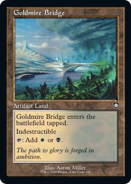 Goldmire Bridge (Retro Frame) (186) [The Brothers' War Commander]