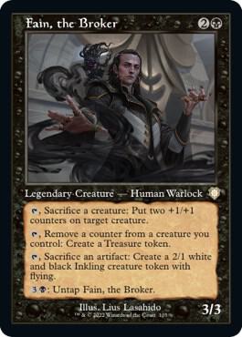 Fain, the Broker (Retro Frame) (105) [The Brothers' War Commander]