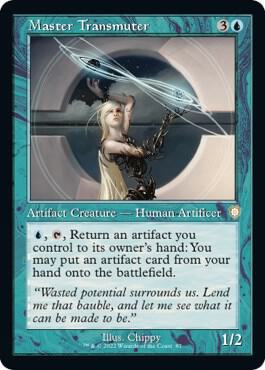 Master Transmuter (Retro Frame) (87) [The Brothers' War Commander]