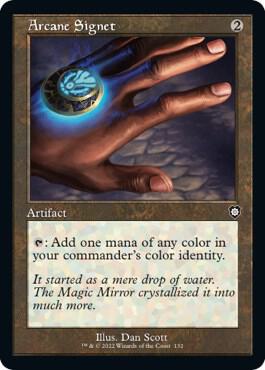 Arcane Signet (Retro Frame) (132) [The Brothers' War Commander]