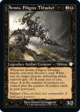 Armix, Filigree Thrasher (Retro Frame) (103) [The Brothers' War Commander]