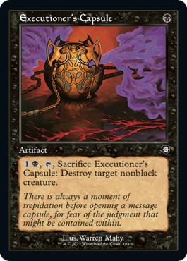 Executioner's Capsule (Retro Frame) (104) [The Brothers' War Commander]