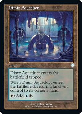 Dimir Aqueduct (Retro Frame) (182) [The Brothers' War Commander]