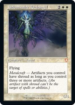Indomitable Archangel (Retro Frame) (72) [The Brothers' War Commander]