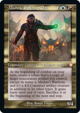 Mishra, Eminent One (Retro Frame) (1) [The Brothers' War Commander]