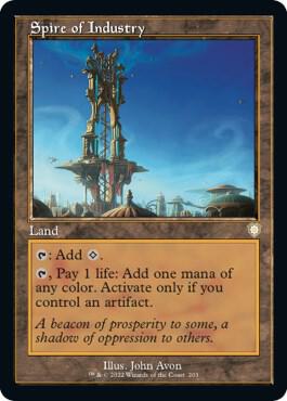 Spire of Industry (Retro Frame) (203) [The Brothers' War Commander]