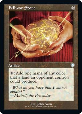 Fellwar Stone (Retro Frame) (141) [The Brothers' War Commander]