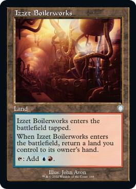 Izzet Boilerworks (Retro Frame) (188) [The Brothers' War Commander]