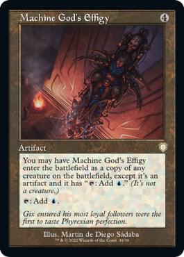 Machine God's Effigy (Retro Frame) (16) [The Brothers' War Commander]