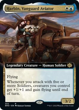 Harbin, Vanguard Aviator (Extended Art) (355) [The Brothers' War] [Extended Art]