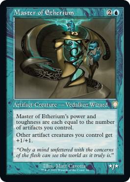 Master of Etherium (Retro Frame) (86) [The Brothers' War Commander]