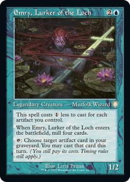 Emry, Lurker of the Loch (Retro Frame) (81) [The Brothers' War Commander]