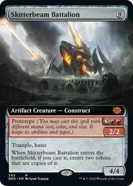 Skitterbeam Battalion (Extended Art) (343) [The Brothers' War] [Extended Art]