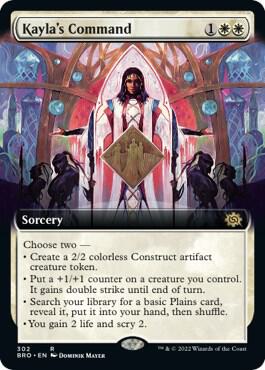 Kayla's Command (Extended Art) (302) [The Brothers' War] [Extended Art]